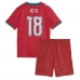 Portugal Pedro Neto #18 Hjemmedraktsett Barn VM 2026 Kortermet (+ Korte bukser)